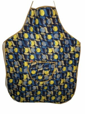Tablier de cuisine N°2 - Blue Yellow Tablier de cuisine N°2 - Blue Yellow