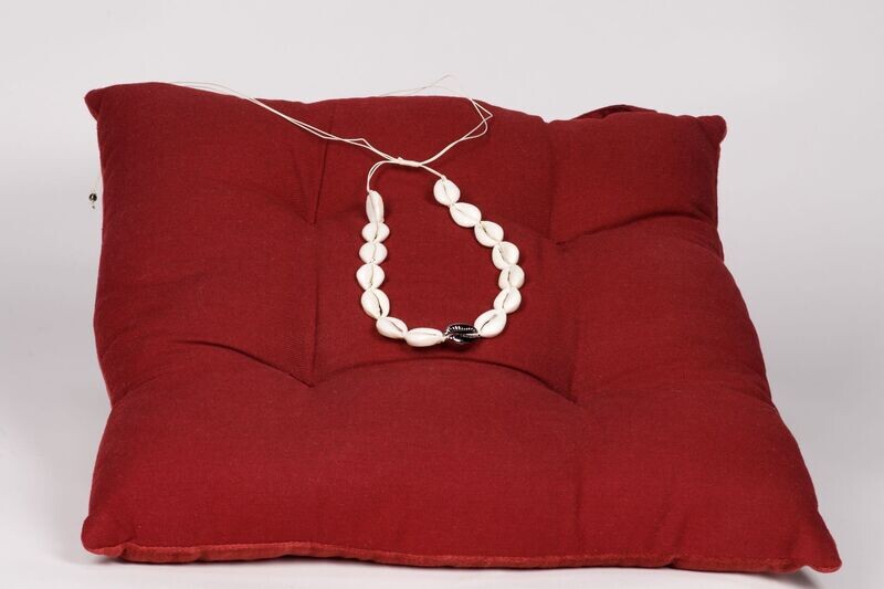 Collier cauri naturel, fil naturel
