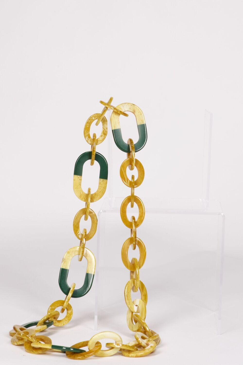 Collier maille résine