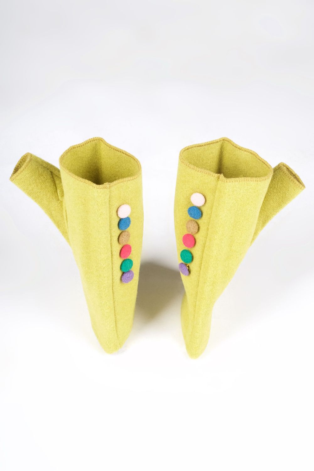 Mitaine Petits Boutons Multicolores