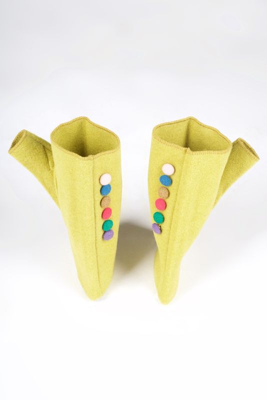 Mitaine Petits Boutons Multicolores