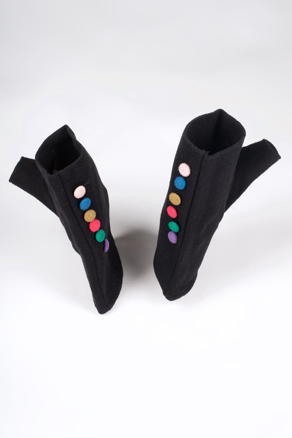 Mitaine Petits Boutons Multicolores