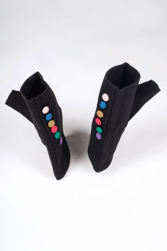 Mitaine Petits Boutons Multicolores
