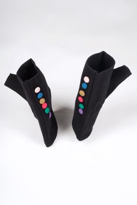 Mitaine Petits Boutons Multicolores