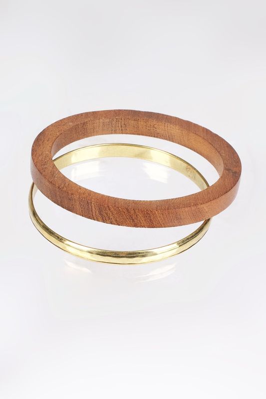 Bracelets Bois Or