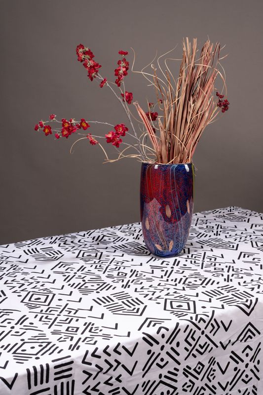 NAPPE DE TABLE SANGA BLACK