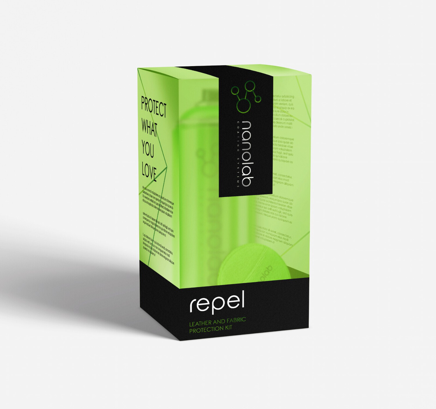 REPEL - Leather &amp; Fabric 250ML Nano Ceramic Coating