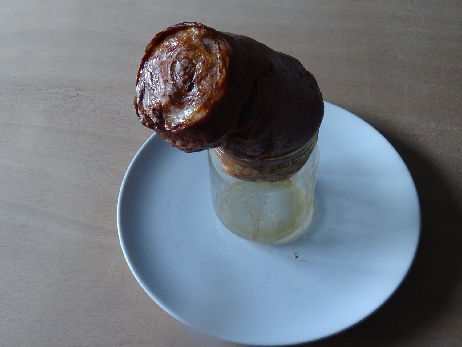 Wildleberkäse im Glas zum Fertigbacken