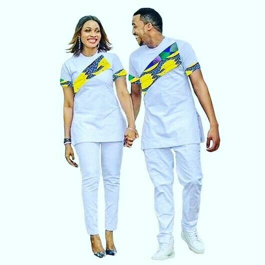 White Couple Clothes