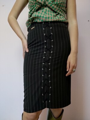 Vintage pinstripe skirt