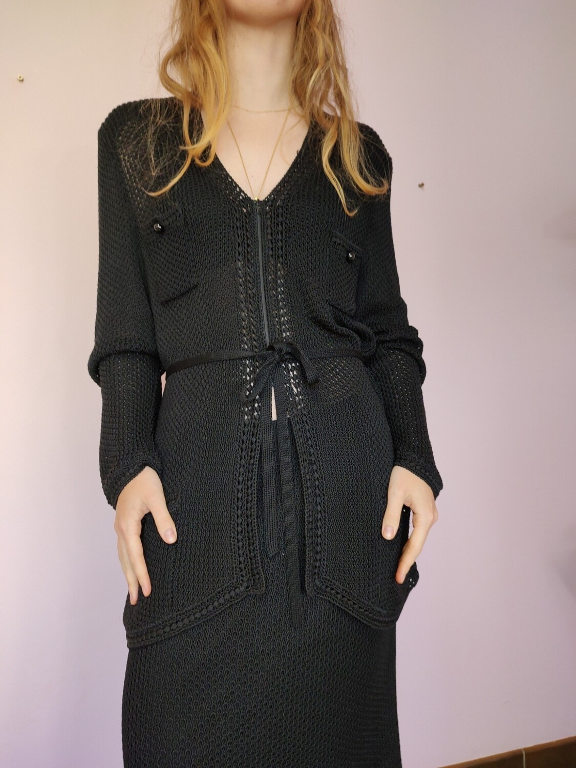 Vintage Couture: Maille long cardigan