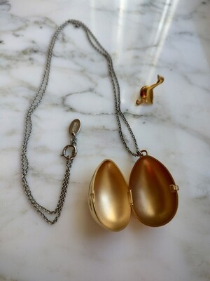 Moschino Cheap and Chic Egg Necklace