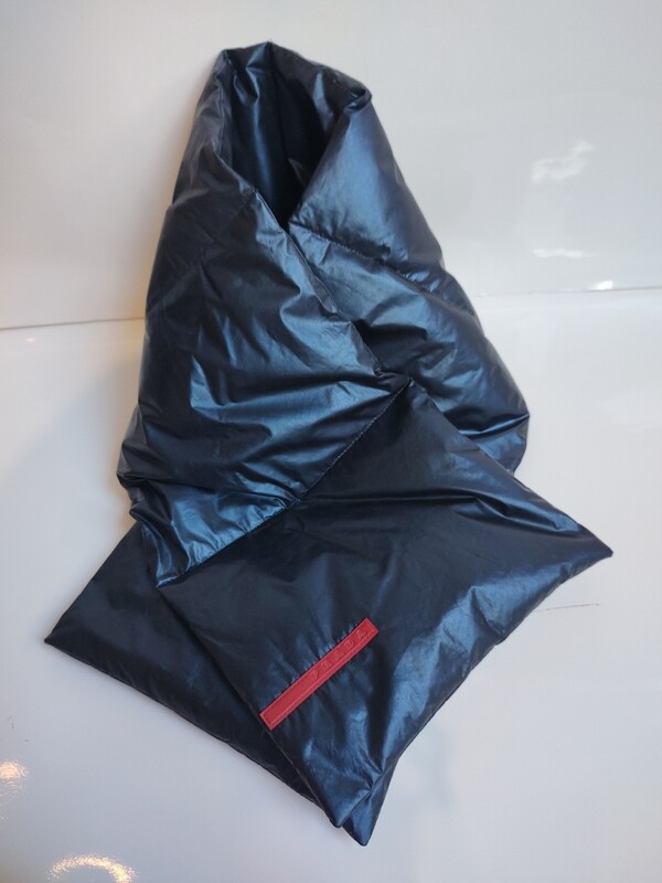 Prada puffer scarf