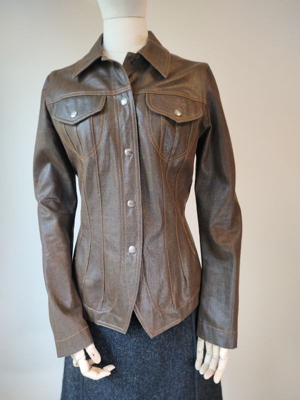 Kenzo 80s coated jacket