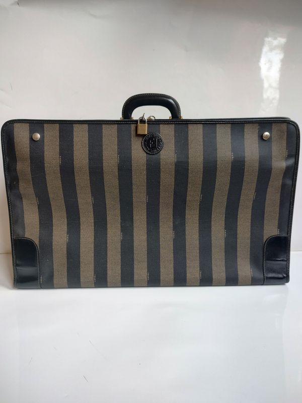 Fendi 80s Pequin Luggage