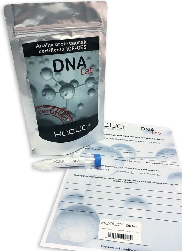 TEST ICP-OES PER ACQUA MARINA/DOLCE + ACQUA OSMOSI + ACQUA RETE IDRICA