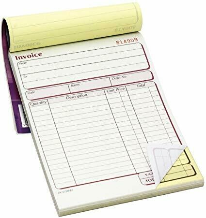 Carnet Facture Personnalisé