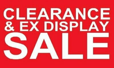 Clearance & Ex-Display Items