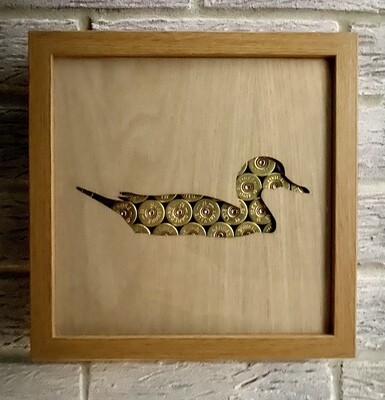 Pintail Duck (23cm x 23cm x 4.5cm Wood Frame)