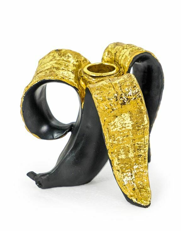Glam Banana in Black and Gold