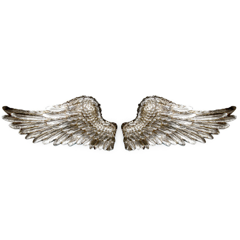 Pair of Silver Angel Wings
