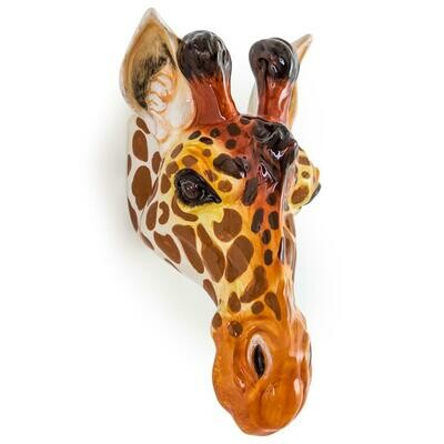 Giraffe Ceramic Small Wall Sconce Vase