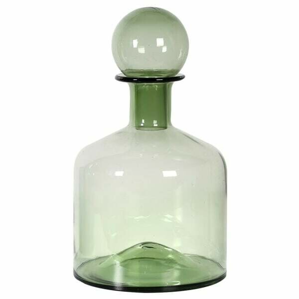 Small Green Bottle With Ball Top