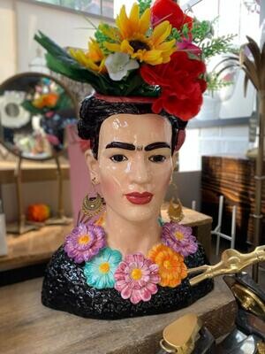 Frida Kahlo Bust Vase