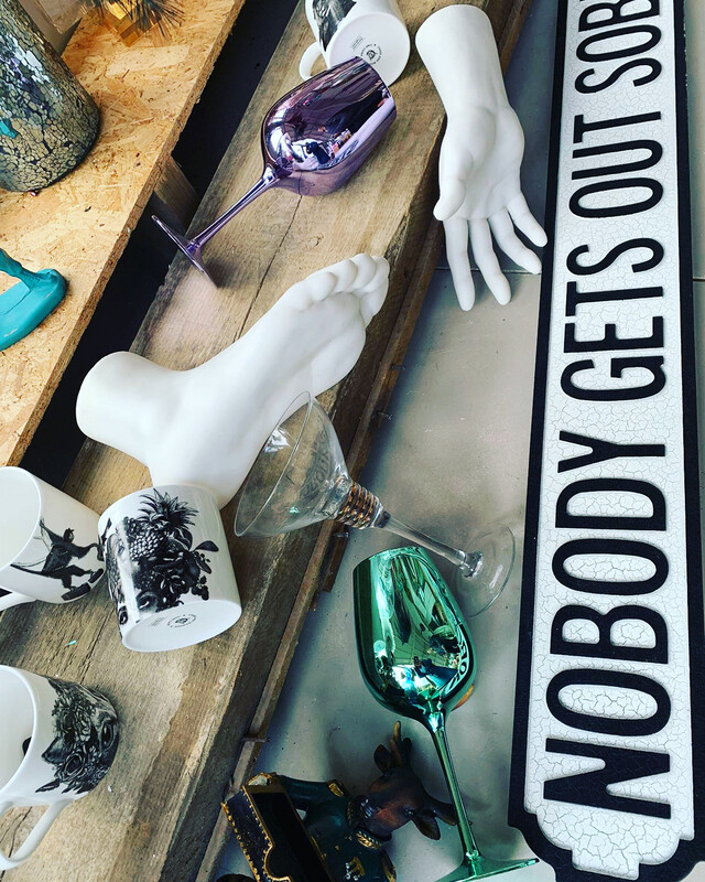 Faux Marble Foot