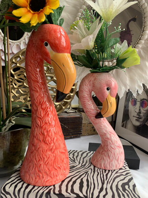 Large Flamingo Vase