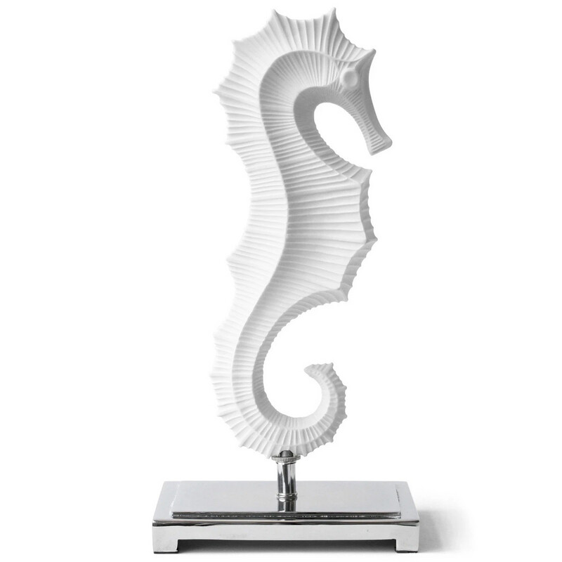 Seahorse Sculpture By Jonathan Adler 