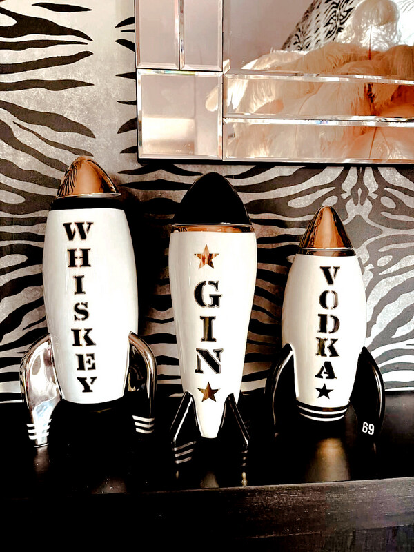 Whiskey Rocket  Decanter