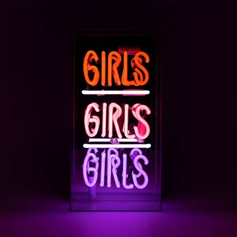 Girls, Girls, Girls Neon Sign