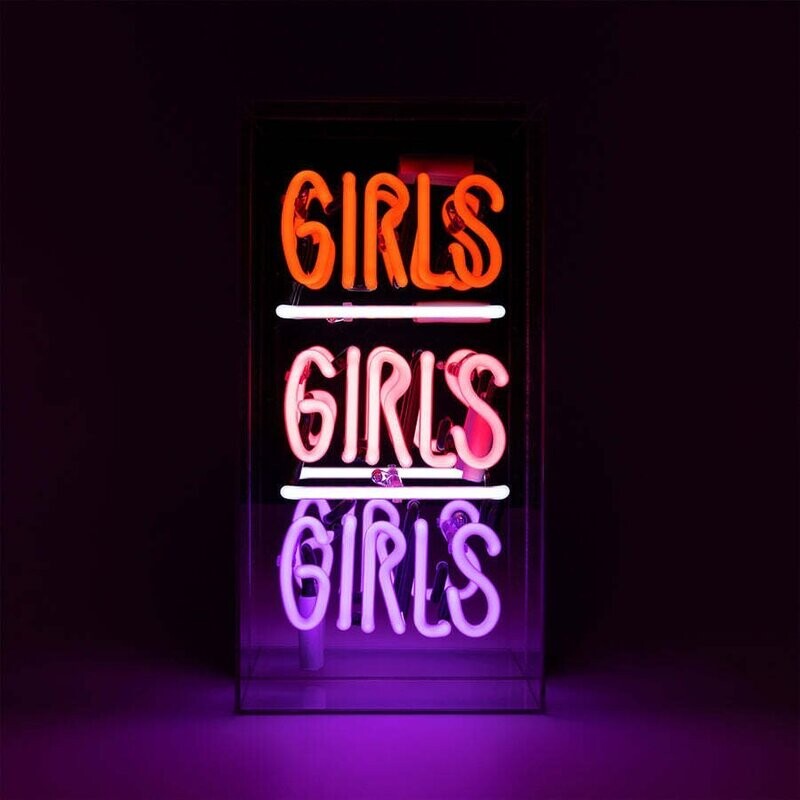 Girls, Girls, Girls Neon Sign