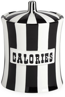 Calories Vice Canister Black & White