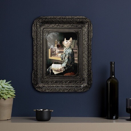 Galerie De Portraits Rectangular Tray Lazy Victoire - Ibride