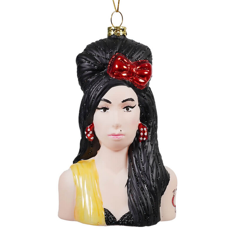 Amy Winehouse Tree Bauble Decoration