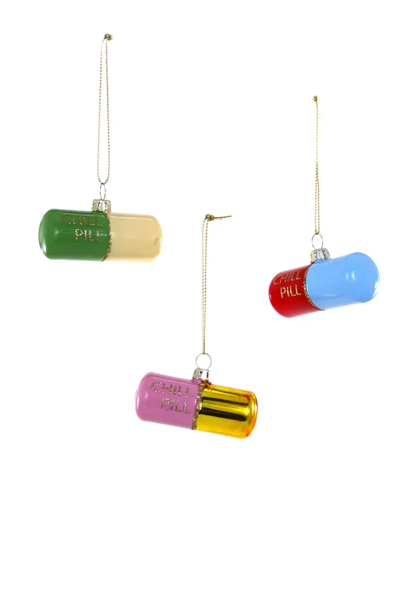Chill Pill Bauble