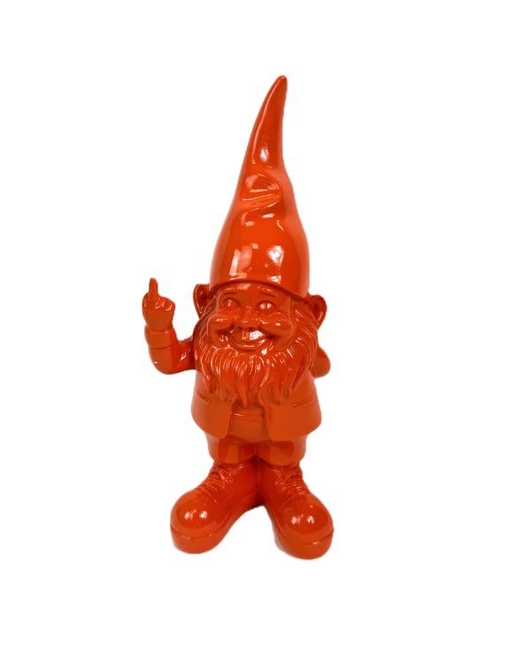 Naughty Gnome Small Orange