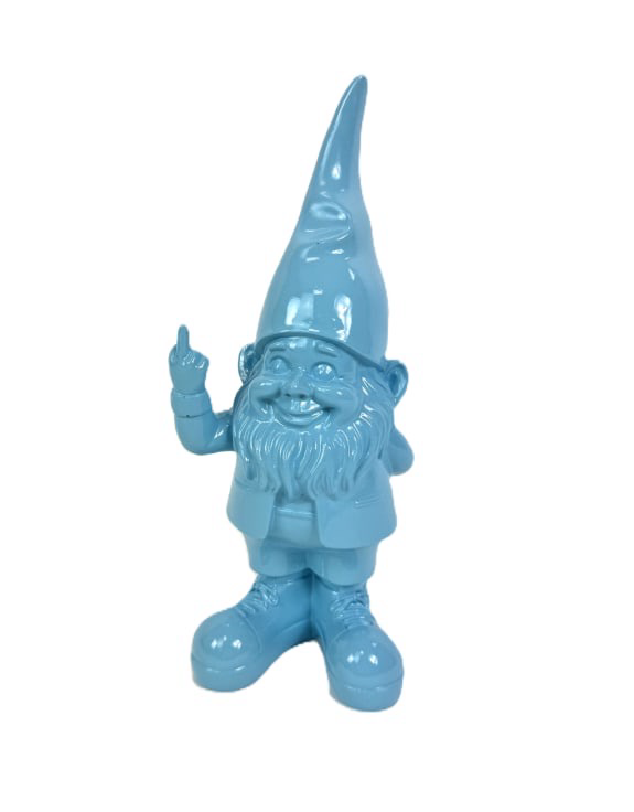 Naughty Gnome Large Blue