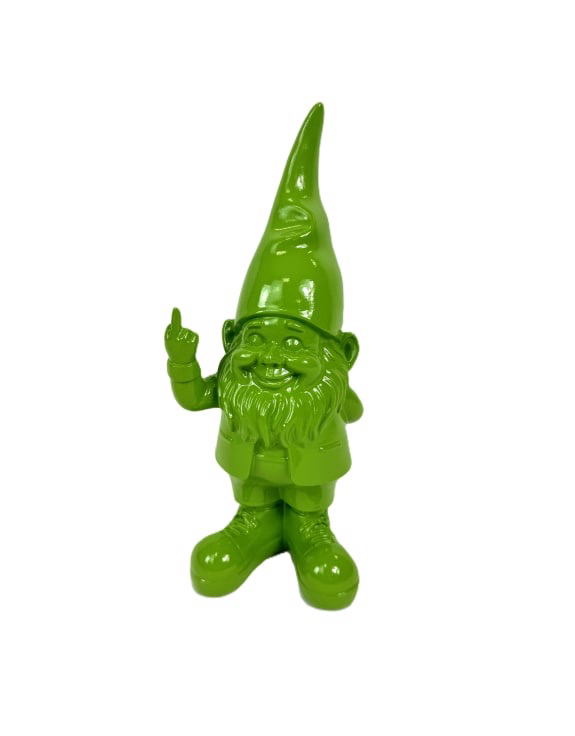 Naughty Gnome Large Green