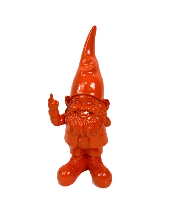 Naughty Gnome Large Orange