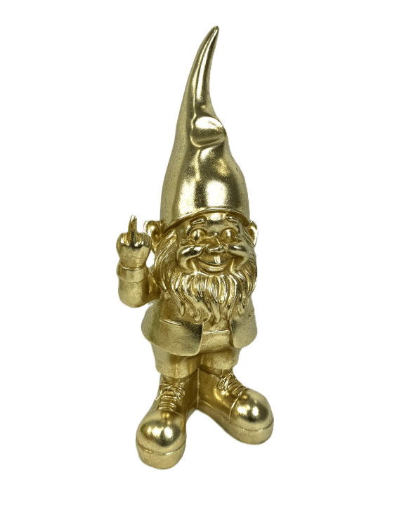 Naughty Gnome Large Gold