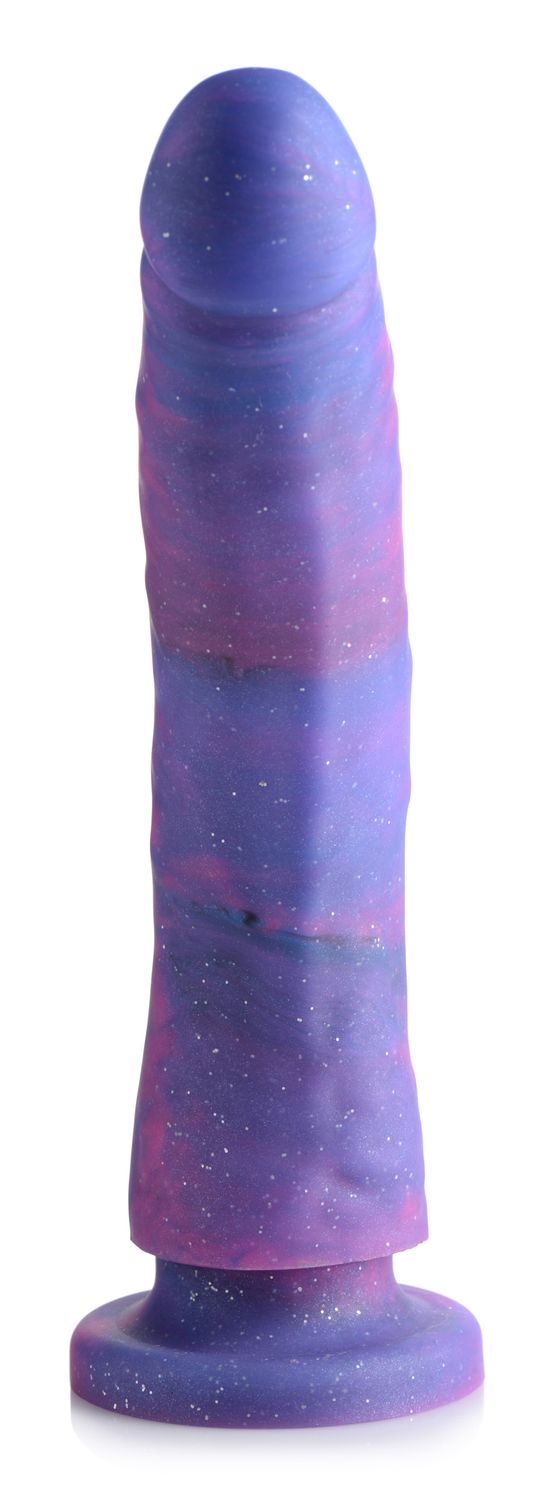 Magic Stick Glitter Silicone Dildo, Size: 8&quot;