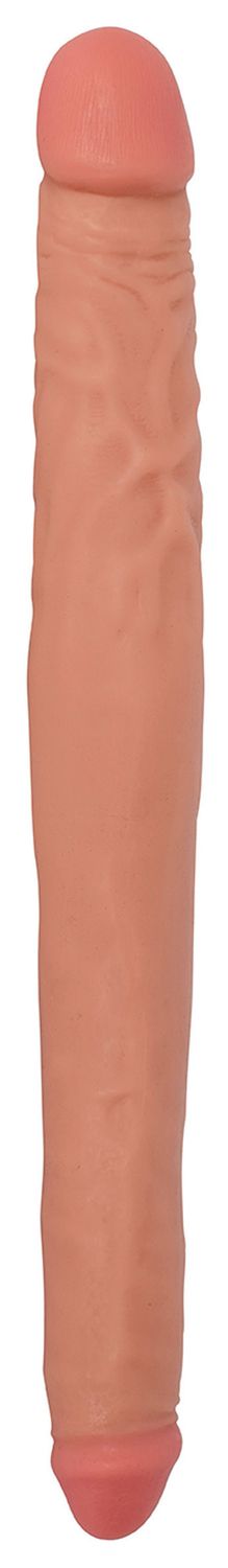 Jock 16 Inch Tapered Double Dong, Color: Flesh