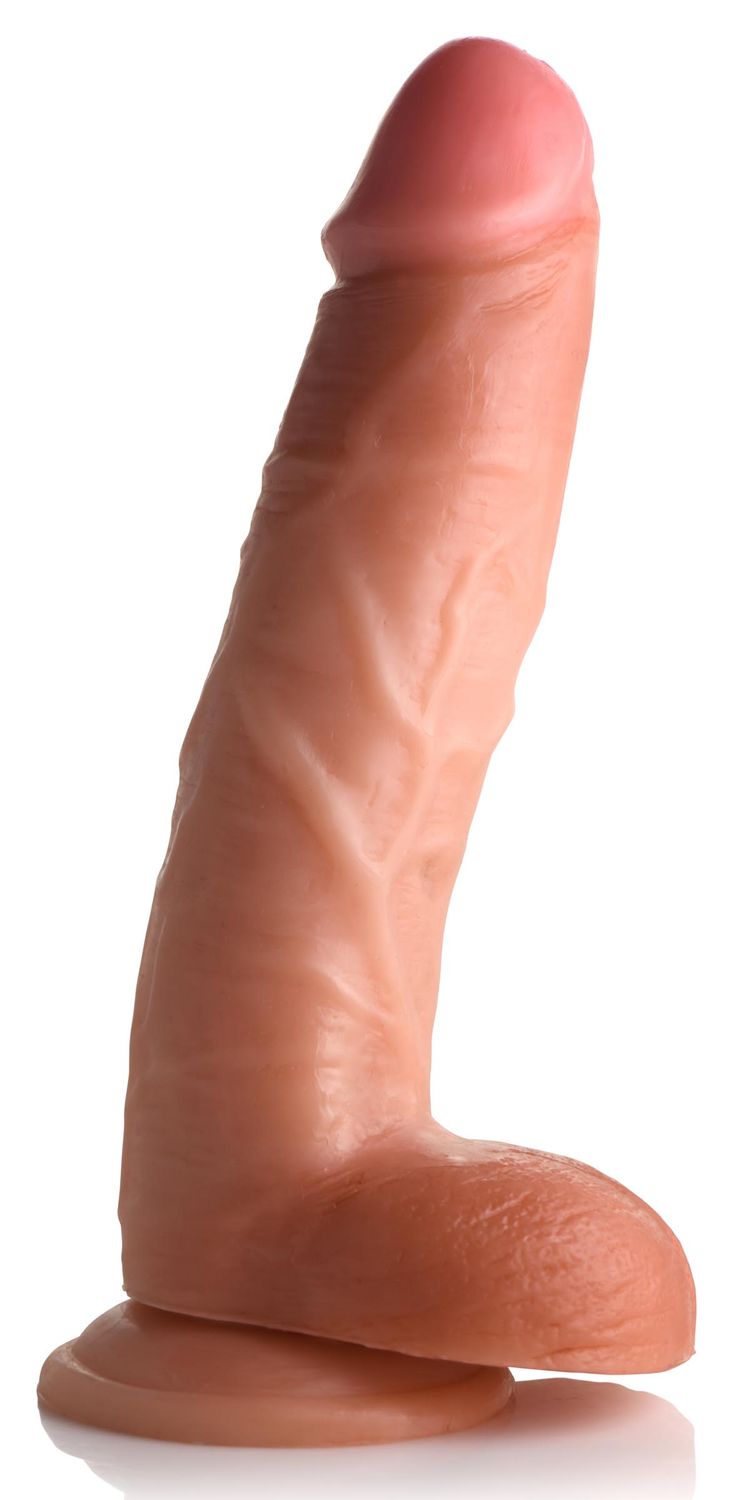 Jock 9 Inch Dong With Balls, Color: Flesh