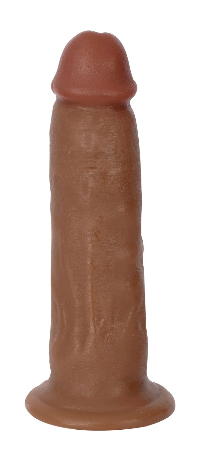 Jock Dark Bareskin Dildo, Size: 7&#39;