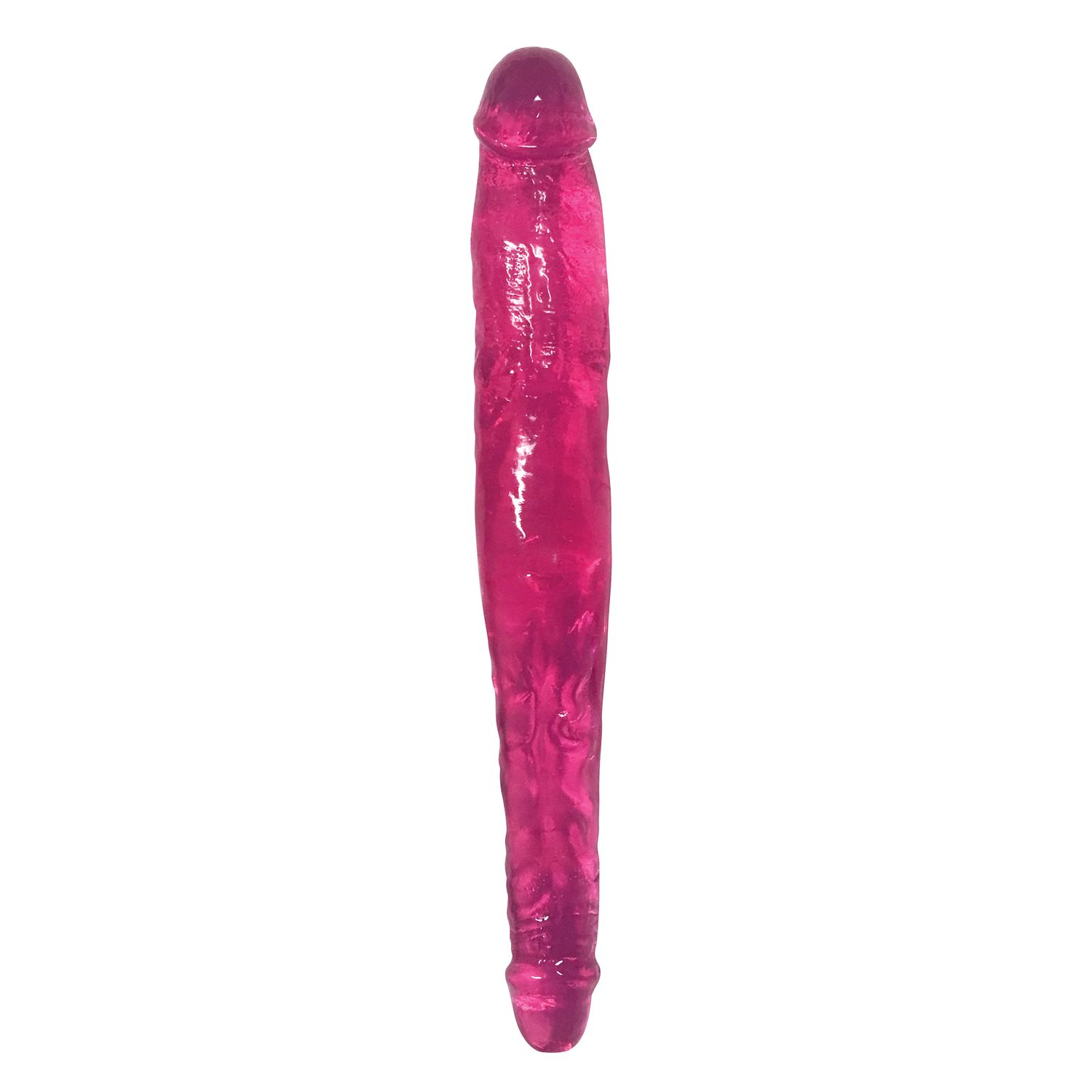 Lollicock Sweet Slim Stick Double Dildo, Color: Pink