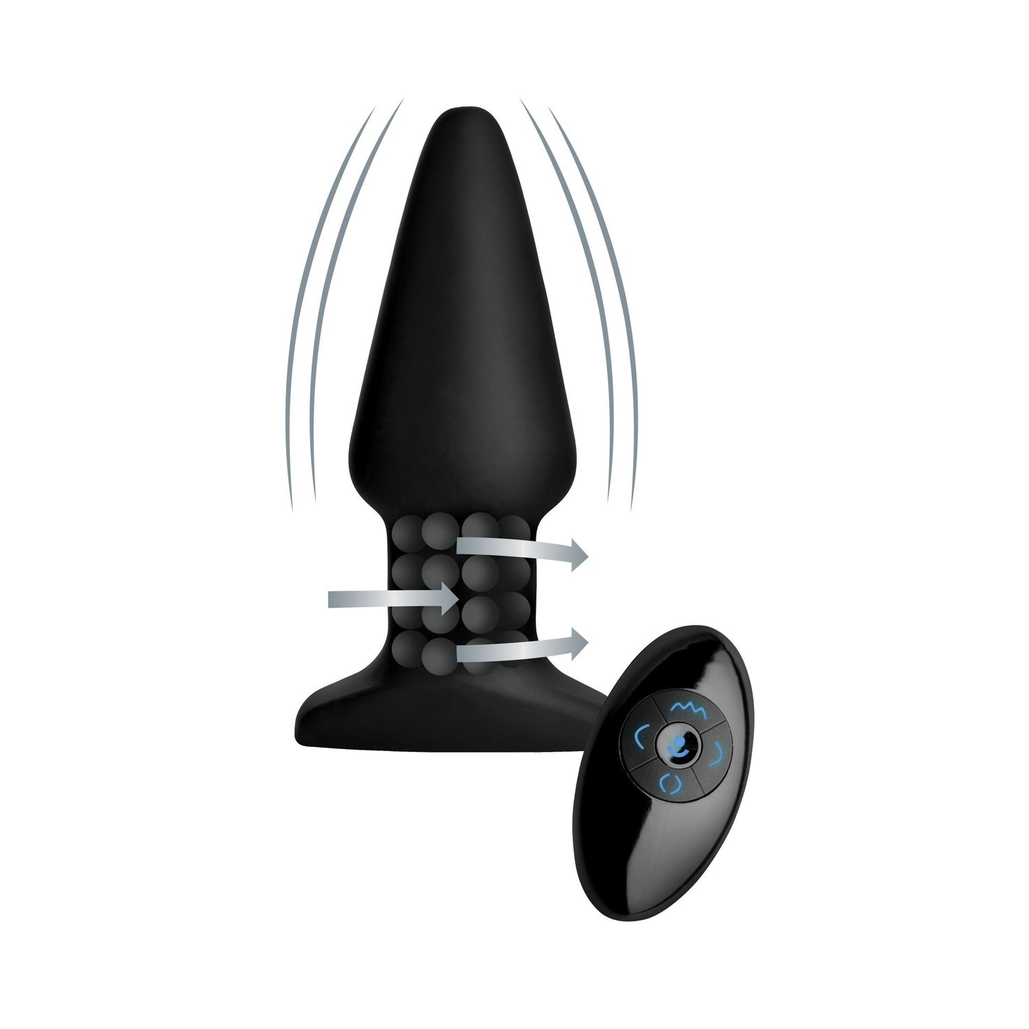 Rimmers Rimming Plug With Remote, Model: R Smooth