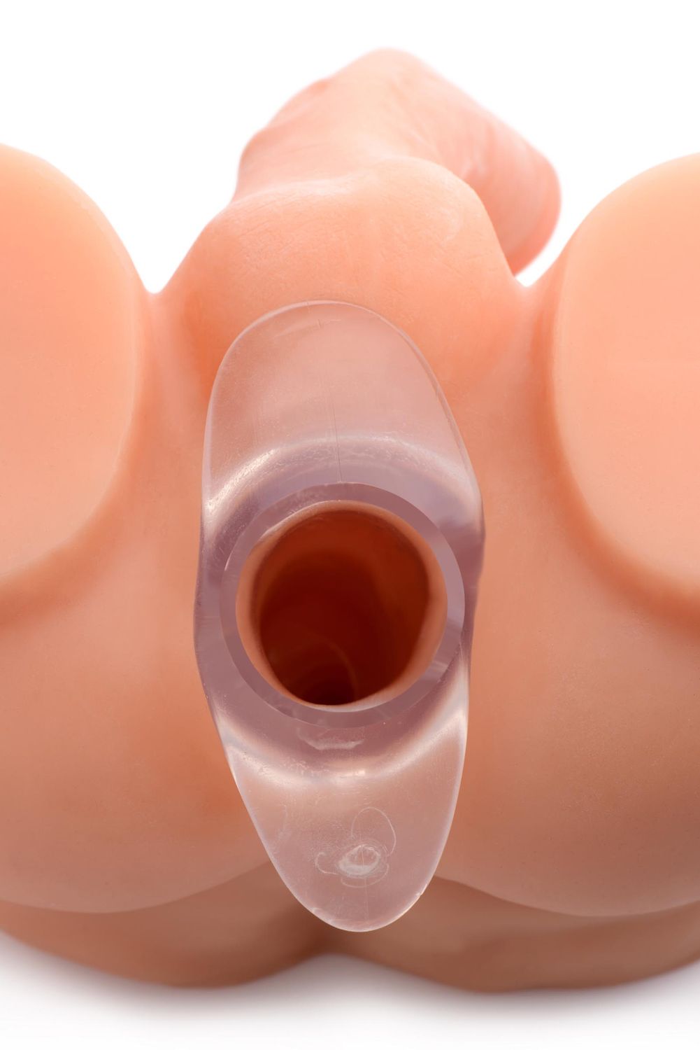 Clear View Hollow Anal Plug, Size: Extra Large